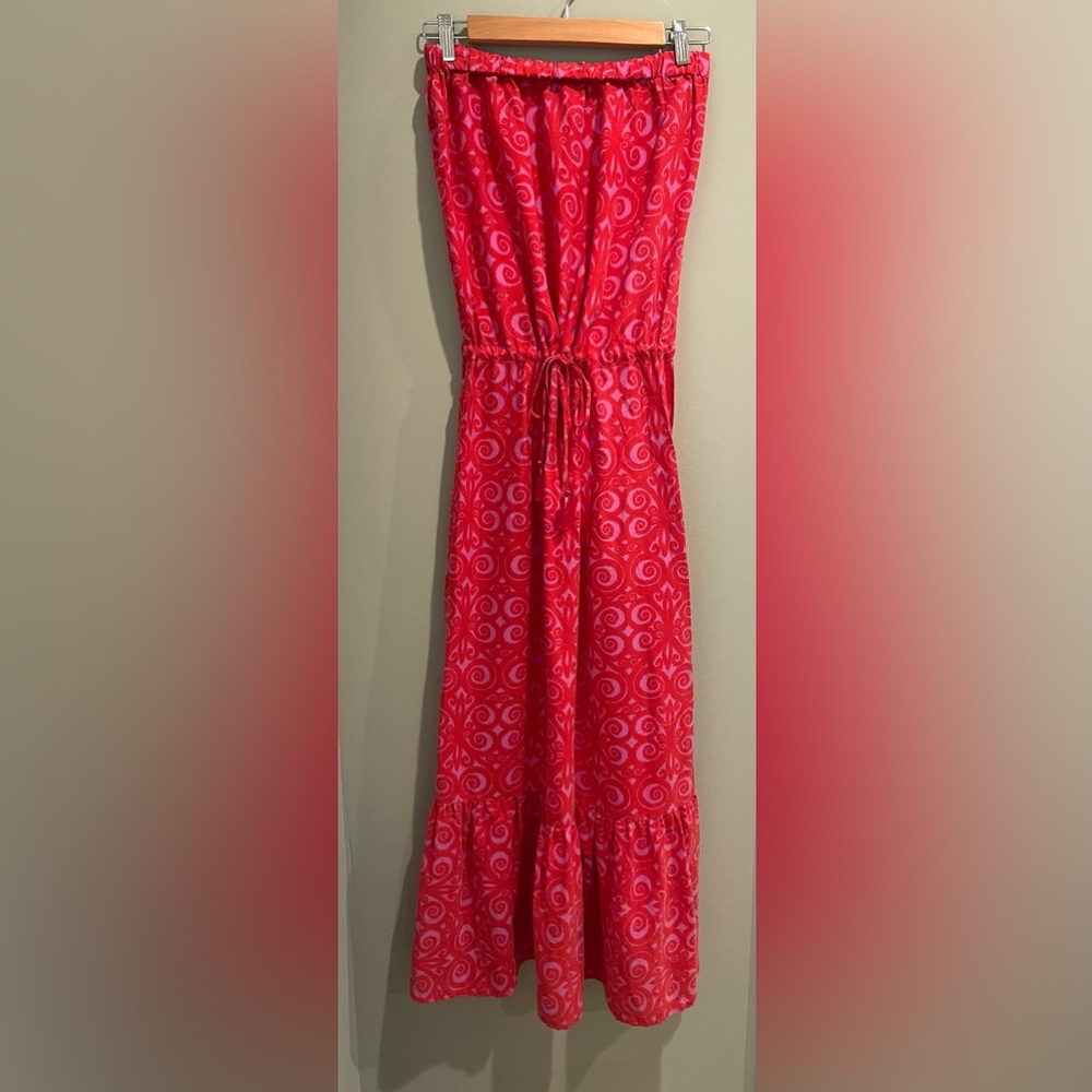 Vineyard Vines Strapless Silk‎ Dress- Size XSmall